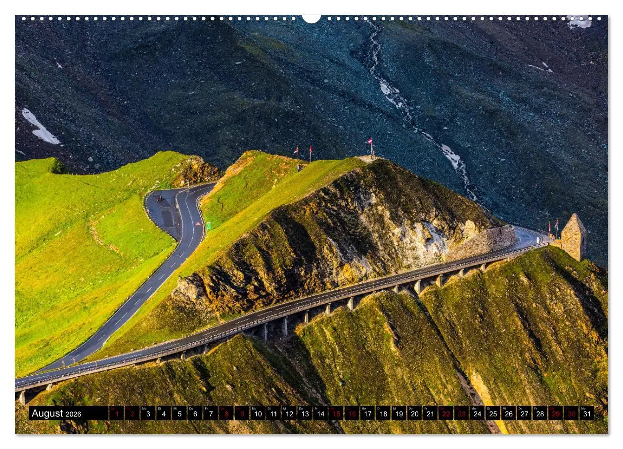 Bild: 9783457889817 | Am Großglockner. Berge, Straße, Natur (Wandkalender 2026 DIN A2...