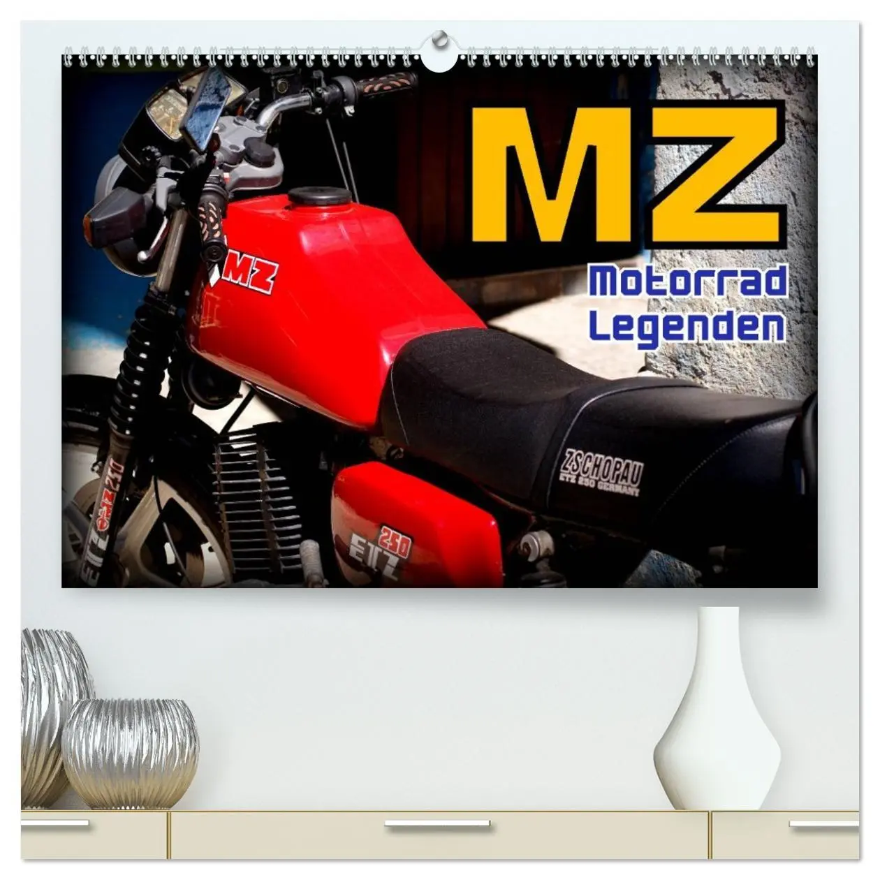 Cover: 9783457959817 | Motorrad-Legenden - MZ (hochwertiger Premium Wandkalender 2026 DIN...