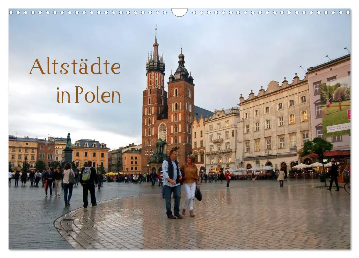 Cover: 9783516119817 | Altstädte in Polen (Wandkalender 2026 DIN A3 quer), CALVENDO...