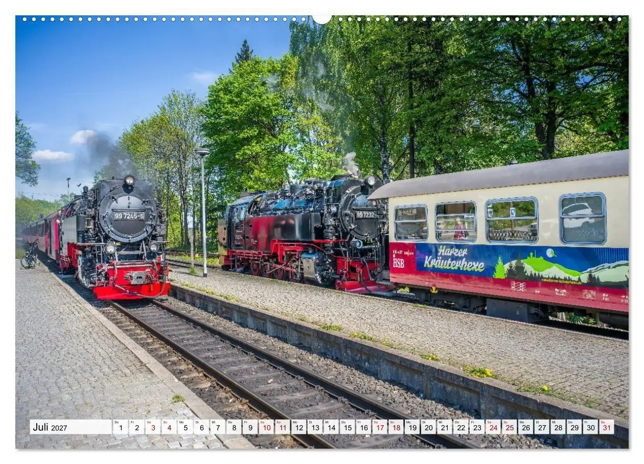 Bild: 9783516809817 | Dampflokomotiven im Harz - Eine Reise in die goldene Ära der...
