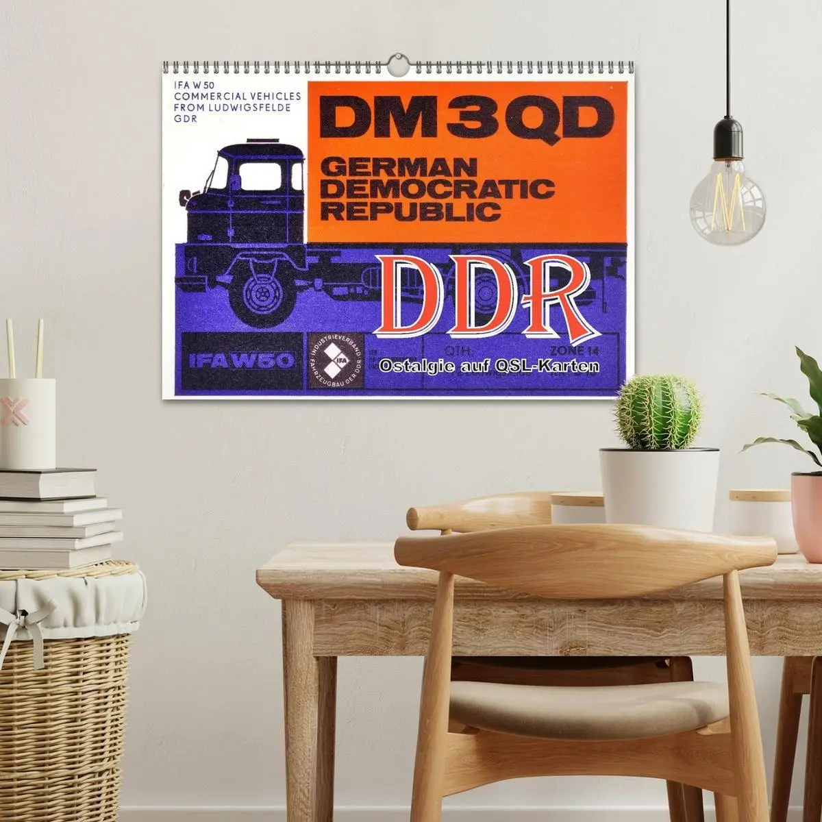 Bild: 9783516979817 | DDR - Ostalgie auf QSL-Karten (Wandkalender 2027 DIN A3 quer),...