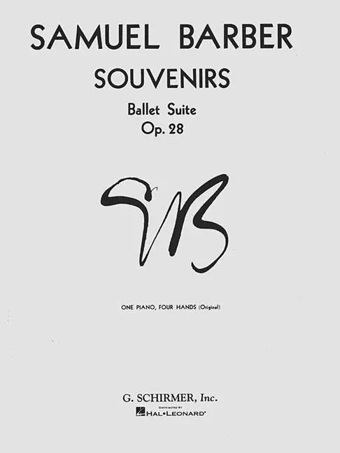 Cover: 9780793549917 | Souvenirs Ballet Suite, Op. 28 (Original) | Barber Samuel | Buch