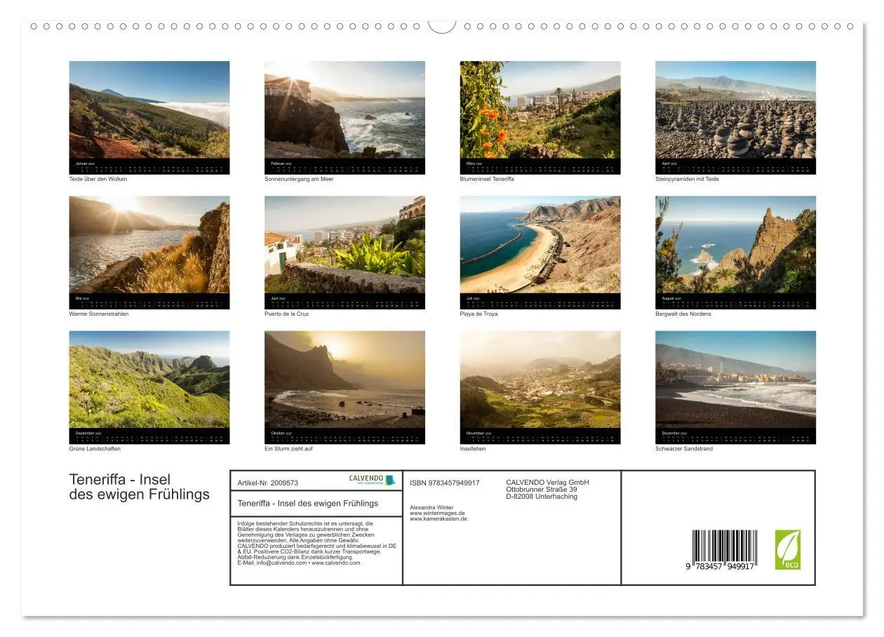 Bild: 9783457949917 | Teneriffa - Insel des ewigen Frühlings (hochwertiger Premium...