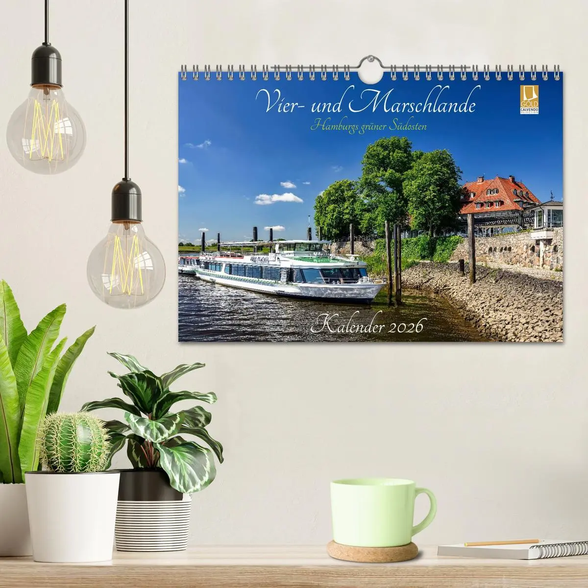 Bild: 9783516039917 | Vier- und Marschlande Hamburgs grüner Südosten (Wandkalender 2026...
