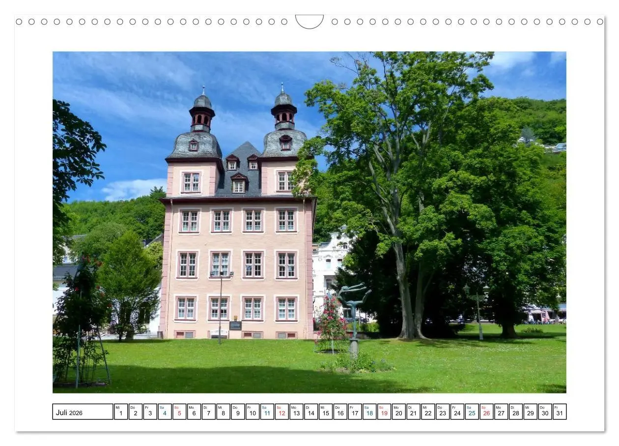 Bild: 9783516109917 | Bad Ems - Kurort und Kaiserbad an der Lahn (Wandkalender 2026 DIN...
