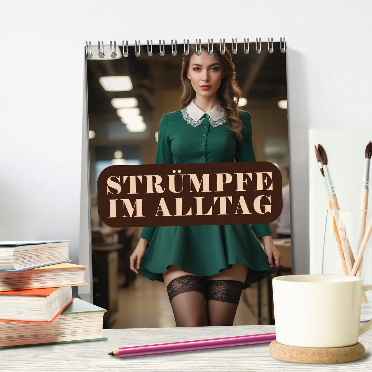Bild: 9783516279917 | Strümpfe im Alltag (Tischkalender 2026 DIN A5 hoch), CALVENDO...