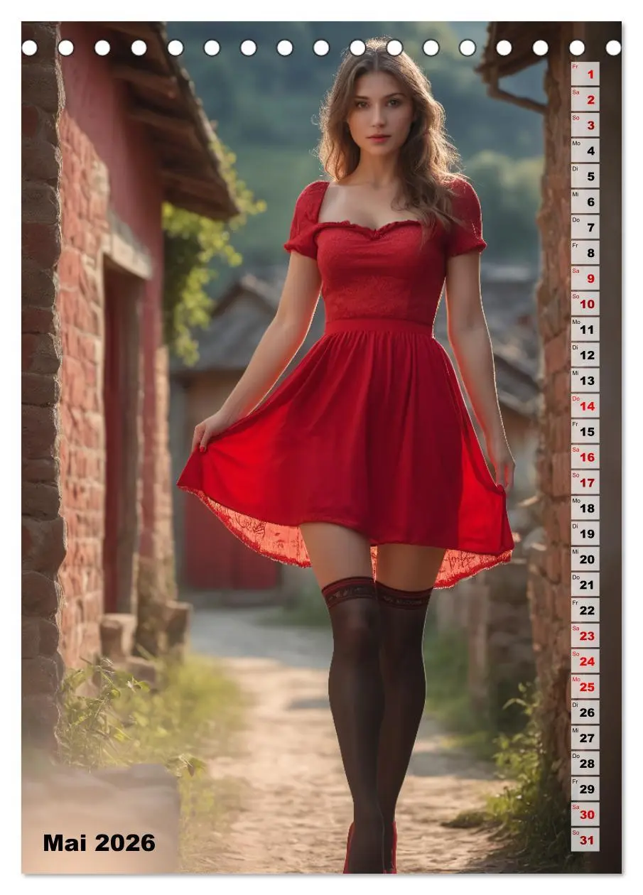Bild: 9783516279917 | Strümpfe im Alltag (Tischkalender 2026 DIN A5 hoch), CALVENDO...