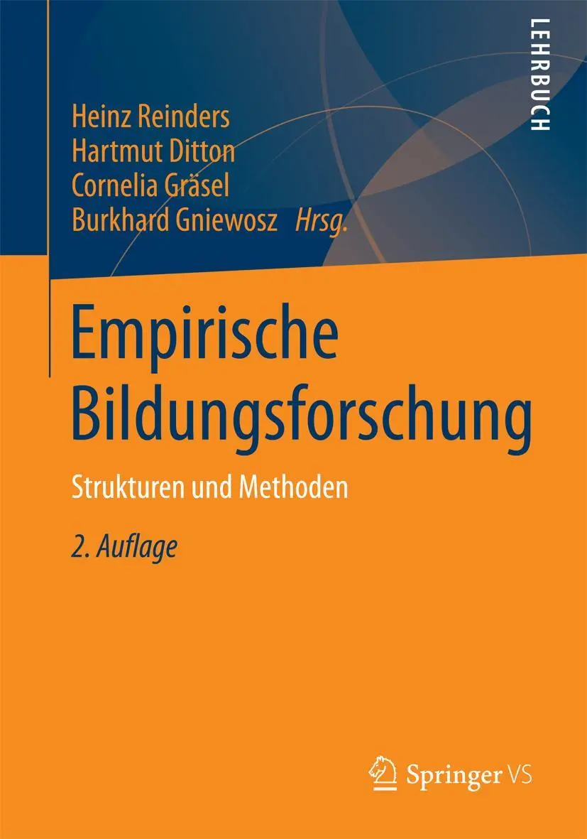 Cover: 9783531199917 | Empirische Bildungsforschung | Strukturen und Methoden | Taschenbuch