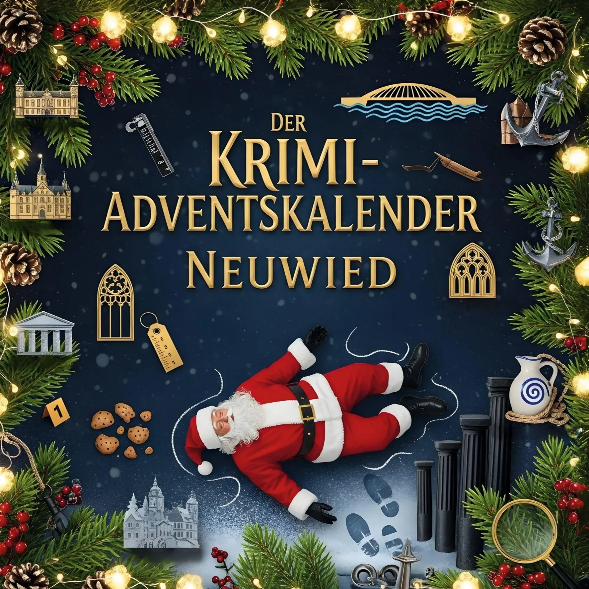 Cover: 9783695309917 | Der Krimi-Adventskalender Neuwied | Mordsverdächtig in 24 Akten | Buch