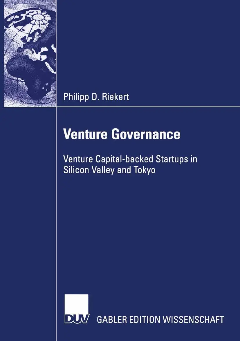 Cover: 9783824479917 | Venture Governance | Philipp Riekert | Taschenbuch | xv | Englisch