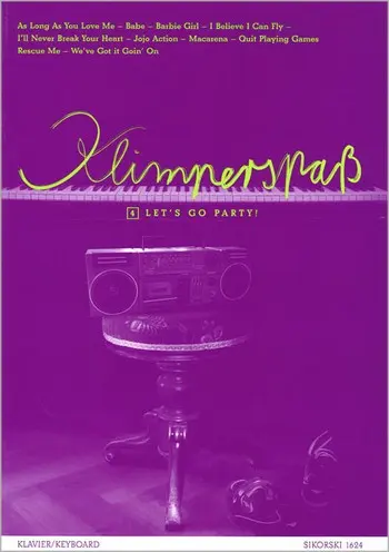 Cover: 9790003029917 | Klimperspass Band 4 für Klavier let's go party | Buch
