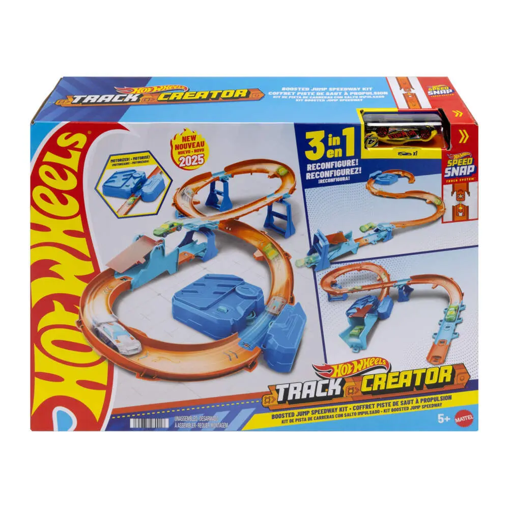 Cover: 194735280018 | Hot Hot Wheels Track Creator Booster Schnellstrecken-Set | JDB49