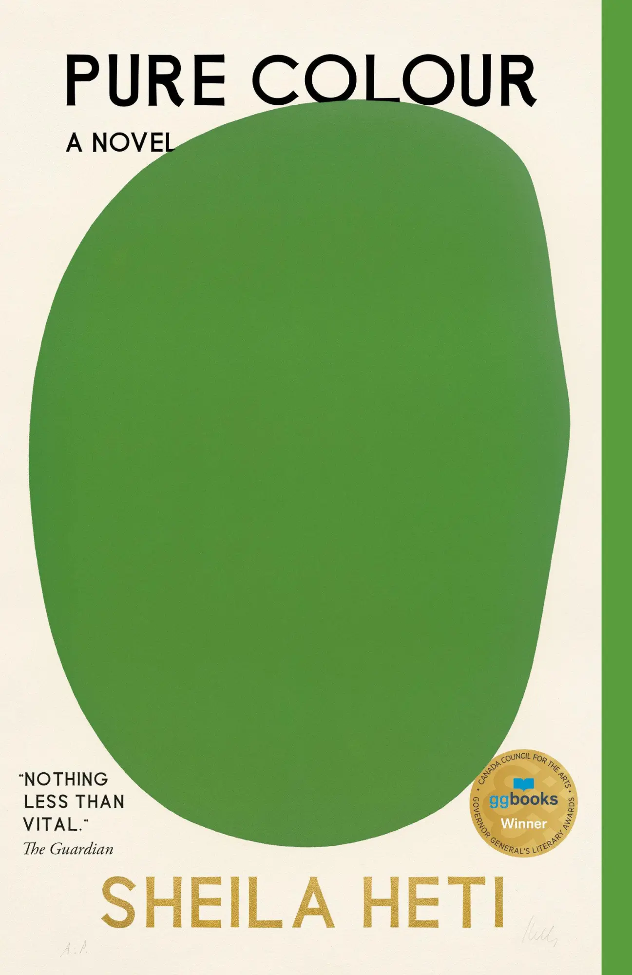 Cover: 9781039000018 | Pure Colour | Sheila Heti | Taschenbuch | Knopf Canadian Publishing
