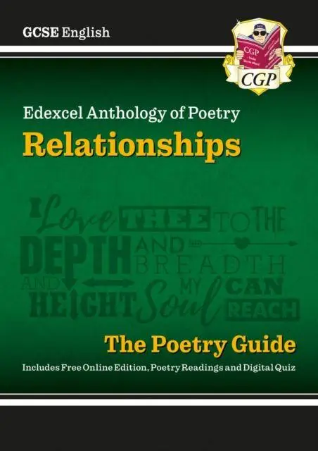 Cover: 9781789080018 | GCSE English Edexcel Poetry Guide - Relationships Anthology inc....