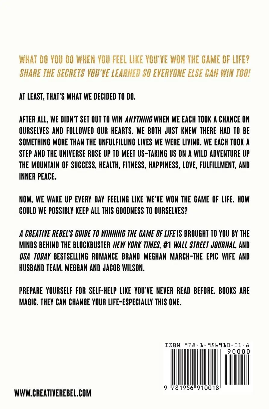 Rückseite: 9781956910018 | A Creative Rebels Guide to Winning the Game of Life | Wilson (u. a.)