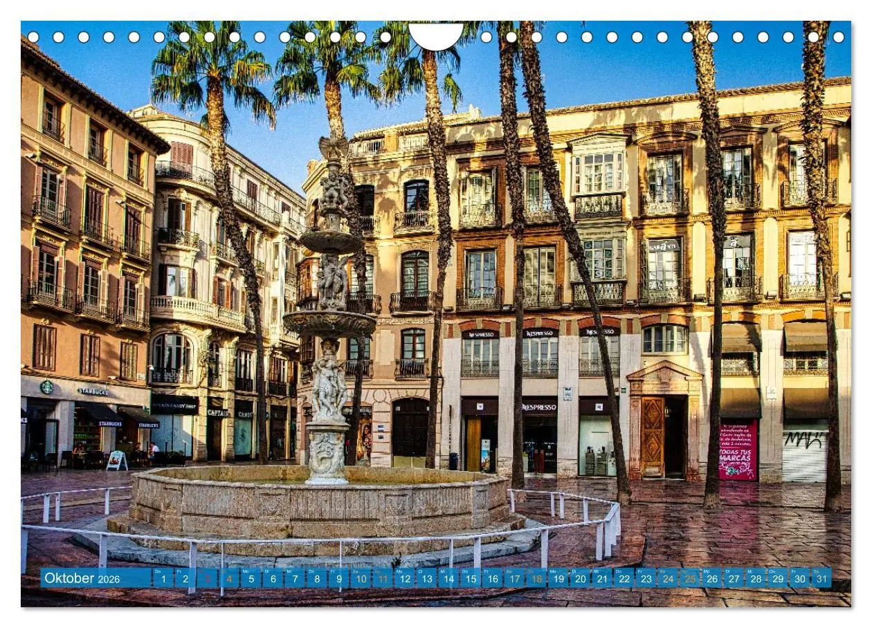 Bild: 9783457990018 | Malaga Highlights der Stadt an der Costa del Sol (Wandkalender 2026...