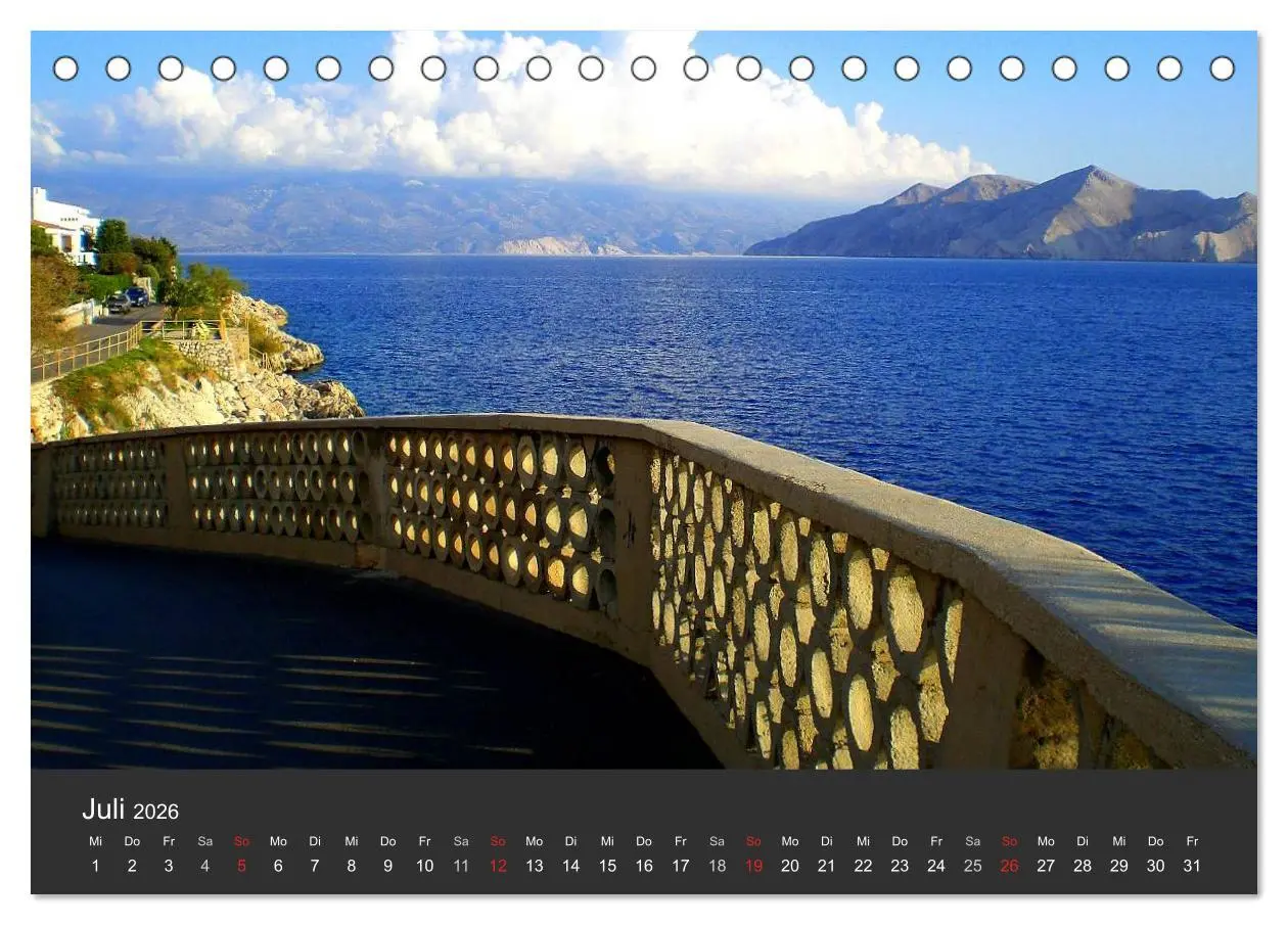 Bild: 9783516150018 | Magisches Kroatien (Tischkalender 2026 DIN A5 quer), CALVENDO...