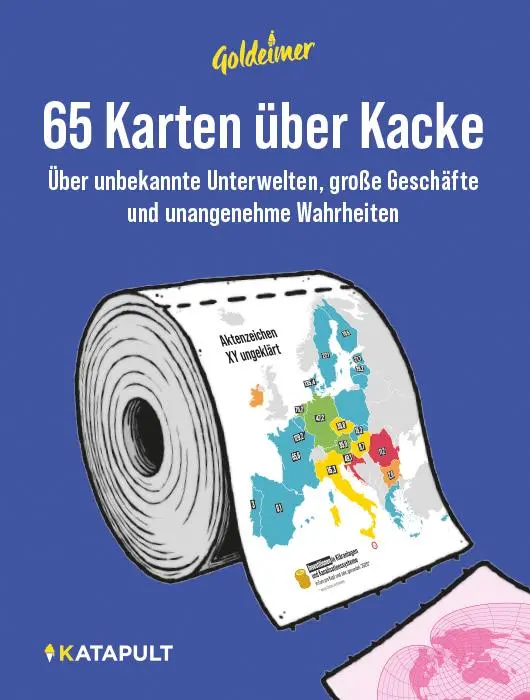 Cover: 9783689720018 | 65 Karten über Kacke | Goldeimer | Buch | 128 S. | Deutsch | 2025