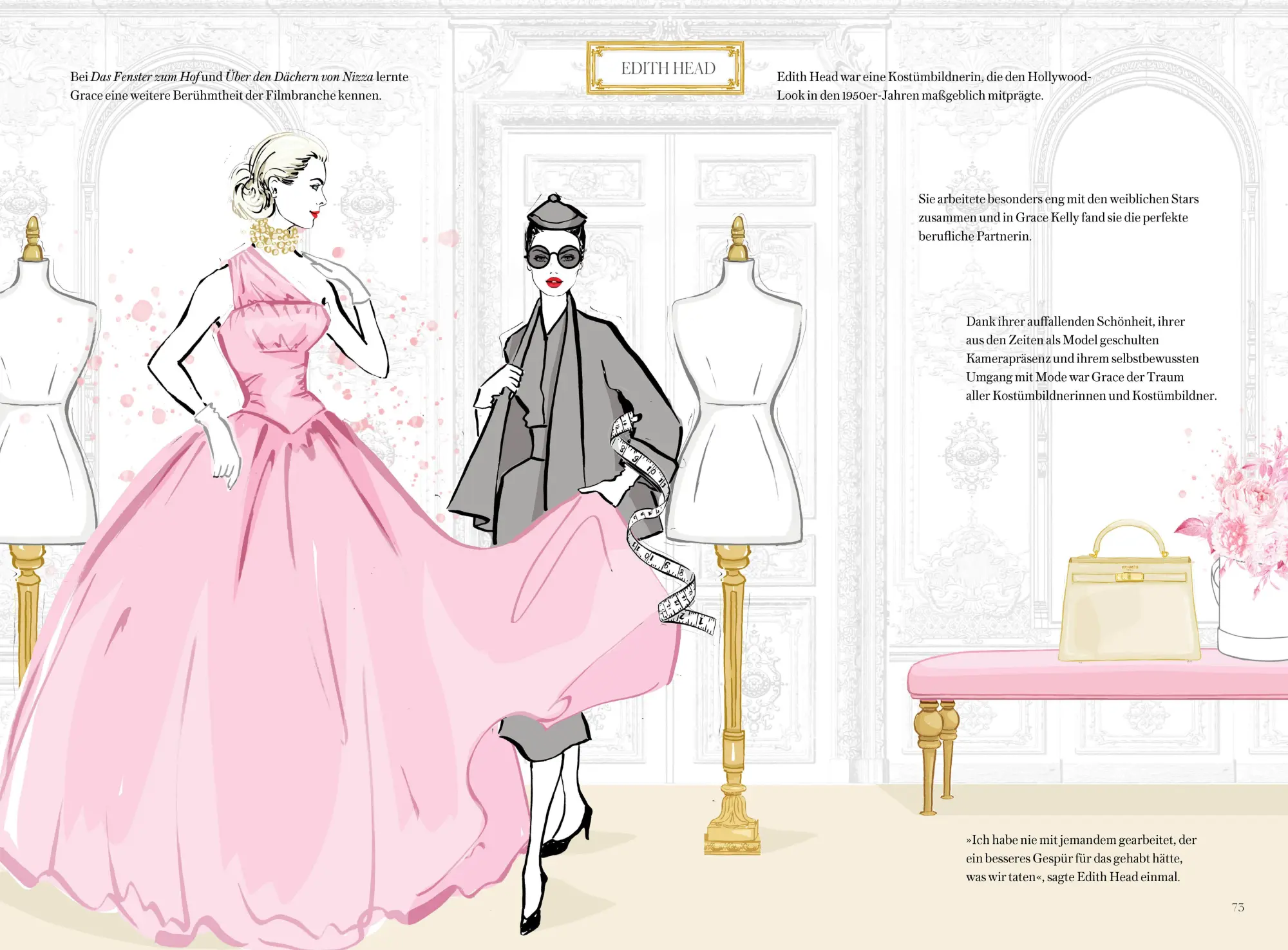 Bild: 9783791380018 | Grace Kelly | Die zauberhafte Welt der Stilikone | Megan Hess | Buch