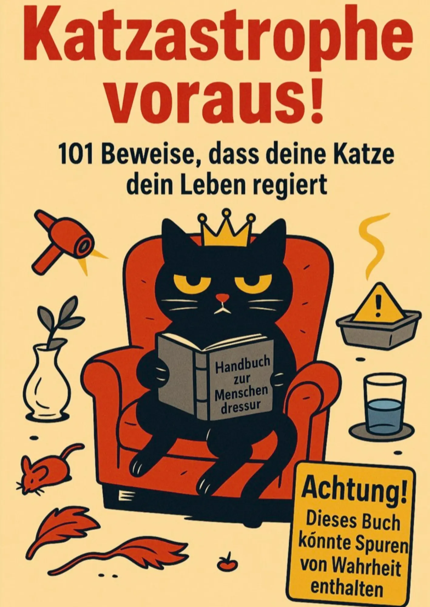 Cover: 9783903620018 | Katzastrophe voraus! 101 Beweise, dass deine Katze dein Leben regiert
