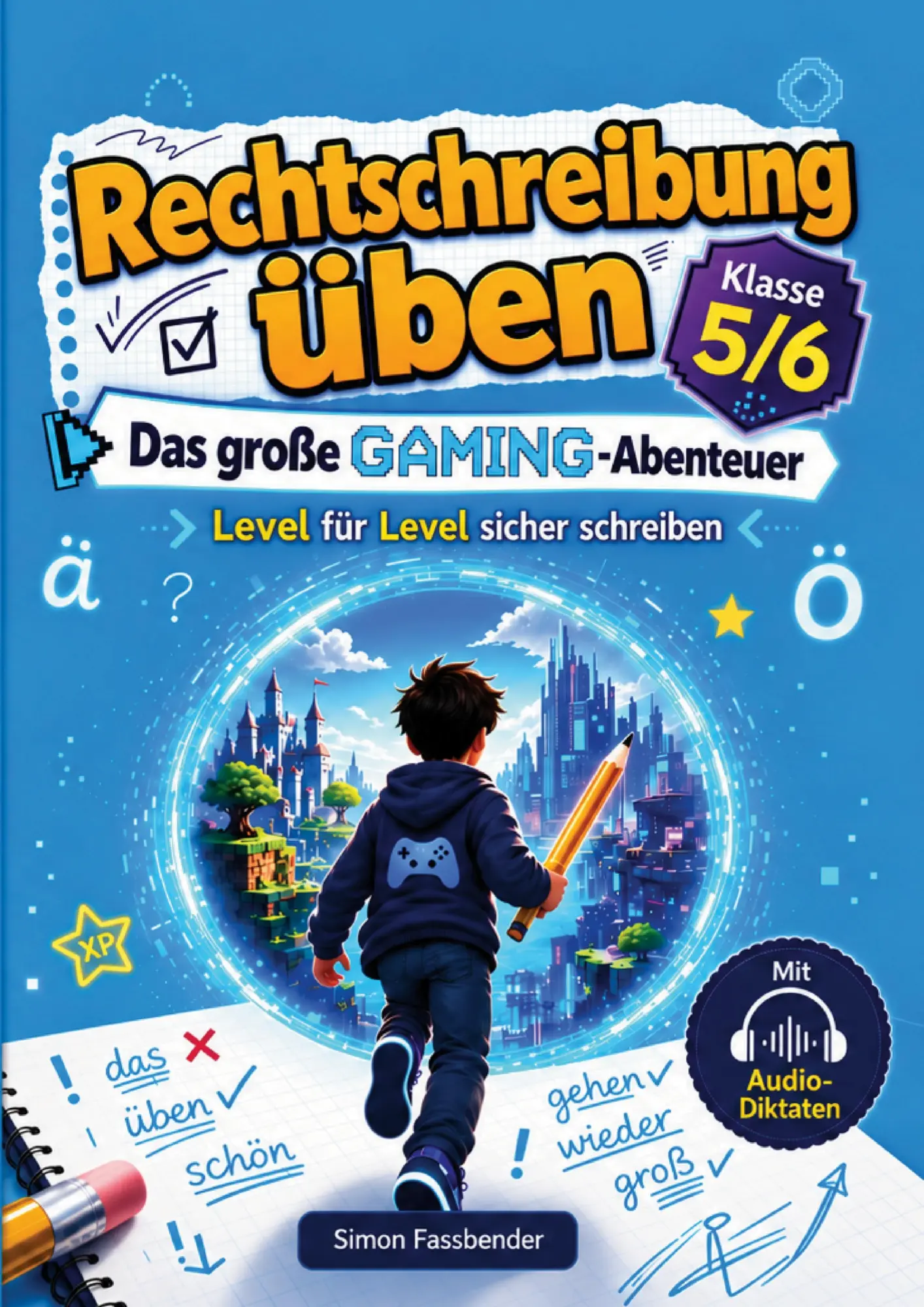 Cover: 9783913070018 | Rechtschreibung üben Klasse 5/6 - Das große Gaming-Abenteuer: | Buch