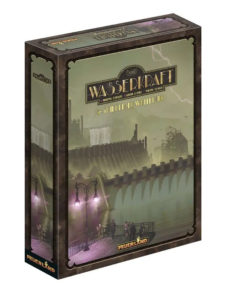 Cover: 4260705310118 | Wasserkraft: 5 Spieler Erweiterung | Tommaso Battista (u. a.) | Spiel