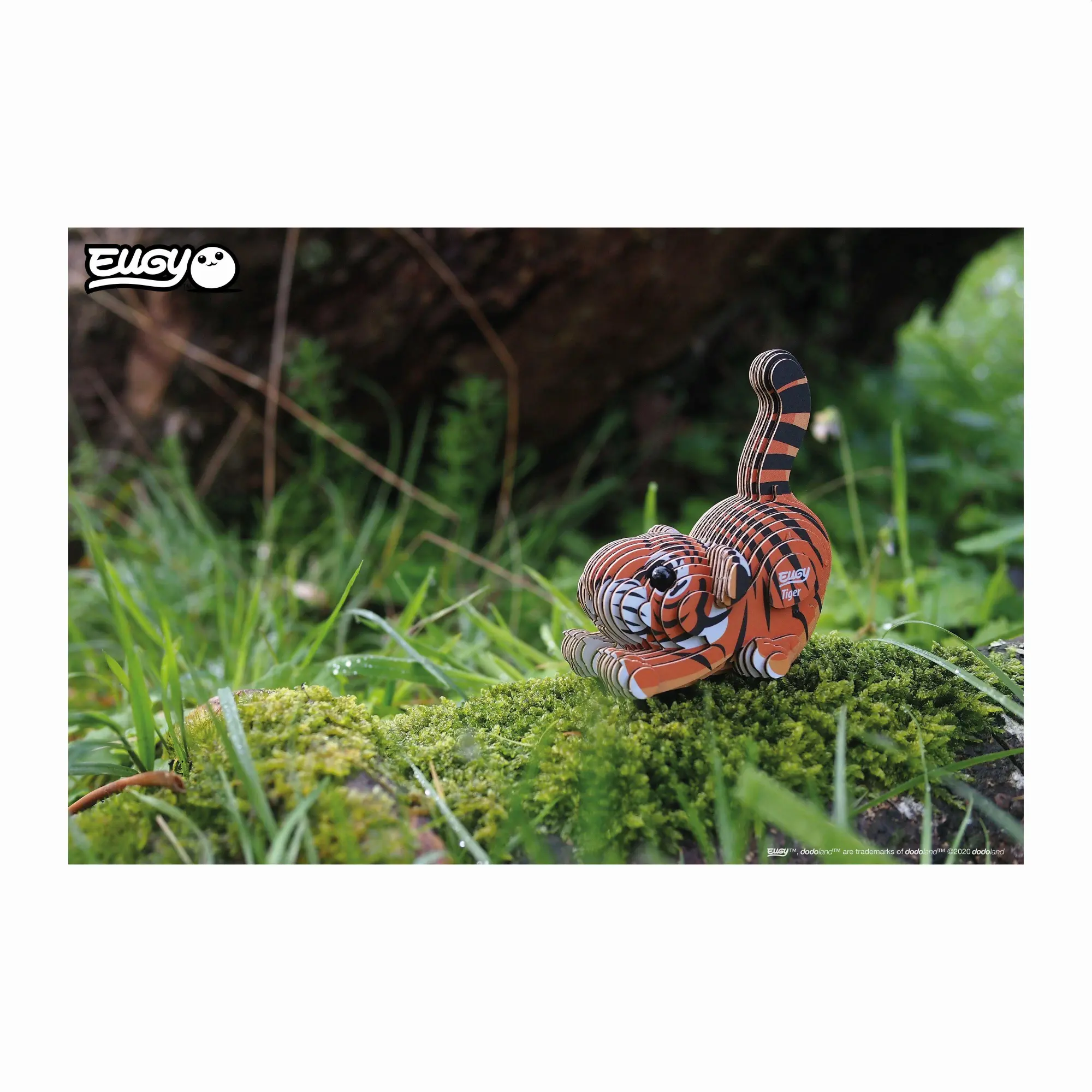 Bild: 9421035150118 | EUGY - 3D Bastelset Tiger | Eugy | Kit (Bastelset) | 650012 | Deutsch