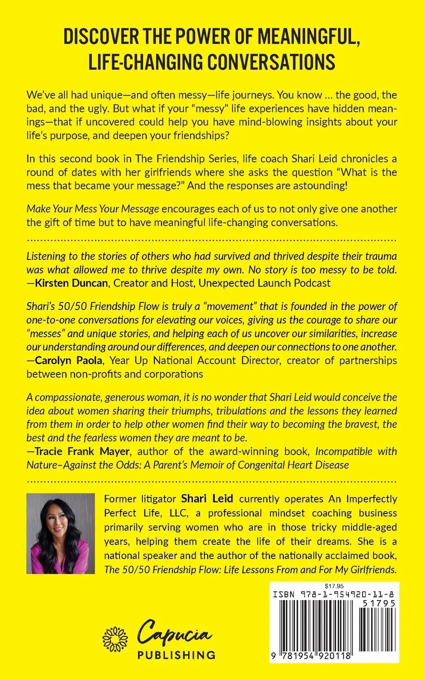 Rückseite: 9781954920118 | Make Your Mess Your Message | Shari Leid | Taschenbuch | Englisch