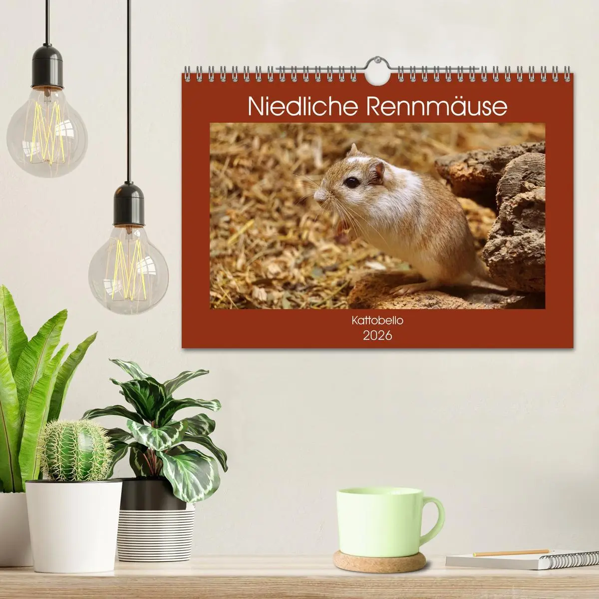 Bild: 9783457740118 | Niedliche Rennmäuse (Wandkalender 2026 DIN A4 quer), CALVENDO...