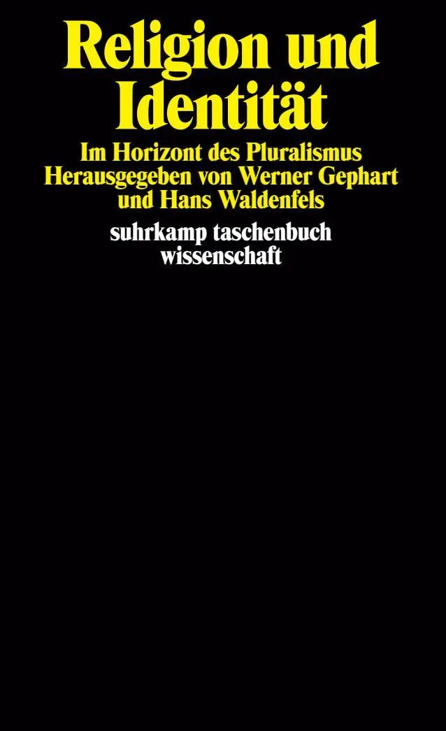 Cover: 9783518290118 | Religion und Identität | Im Horizont des Pluralismus | Taschenbuch