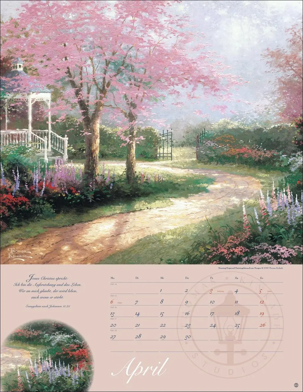 Bild: 9783756410118 | Thomas Kinkade: Land im Licht Kalender 2026 | Thomas Kinkade | 14 S.