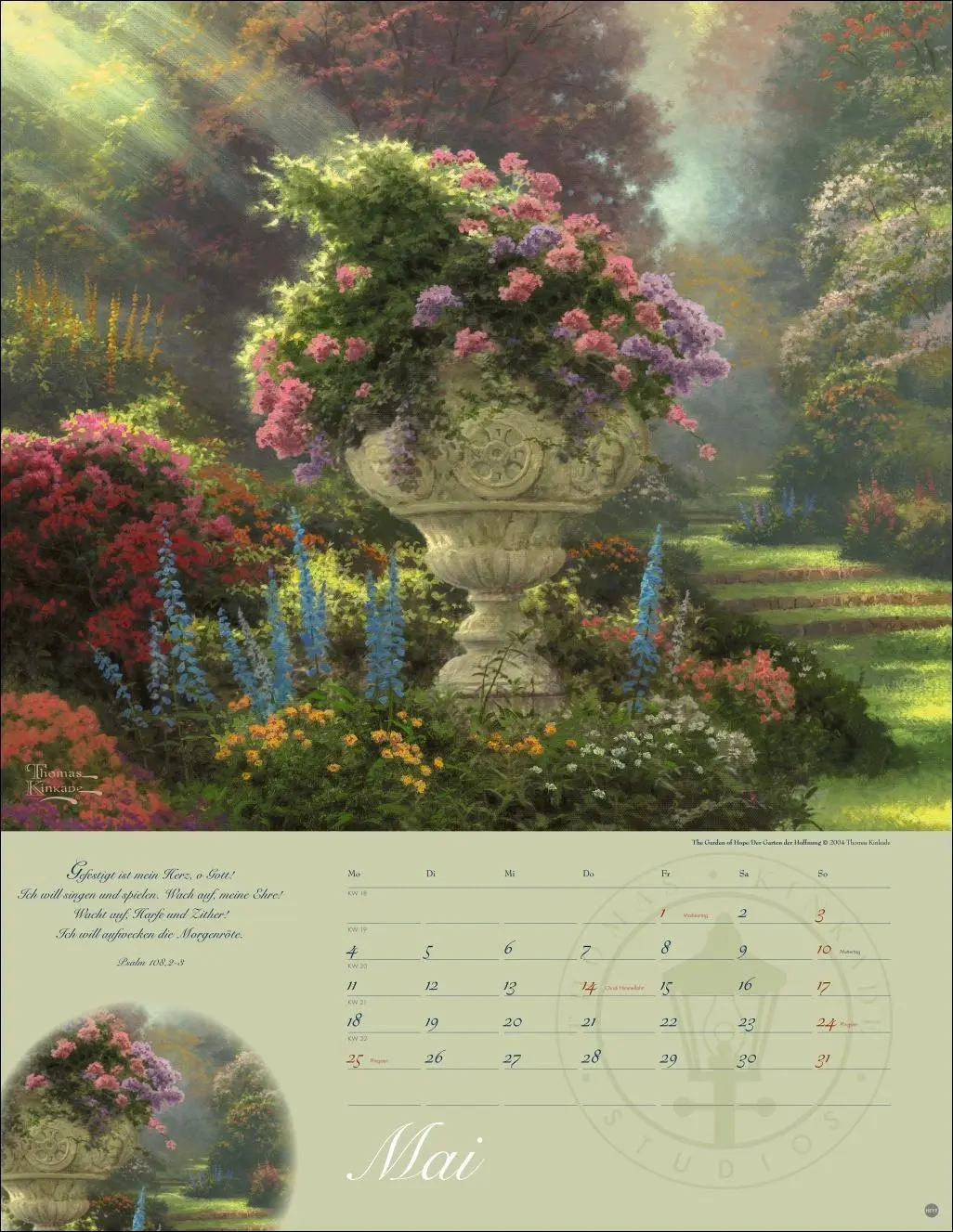 Bild: 9783756410118 | Thomas Kinkade: Land im Licht Kalender 2026 | Thomas Kinkade | 14 S.