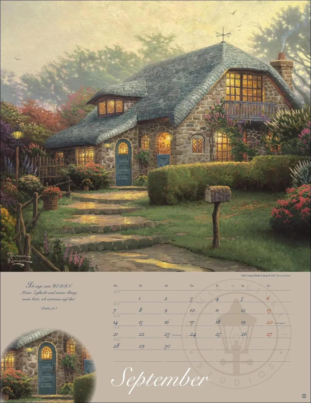 Bild: 9783756410118 | Thomas Kinkade: Land im Licht Kalender 2026 | Thomas Kinkade | 14 S.
