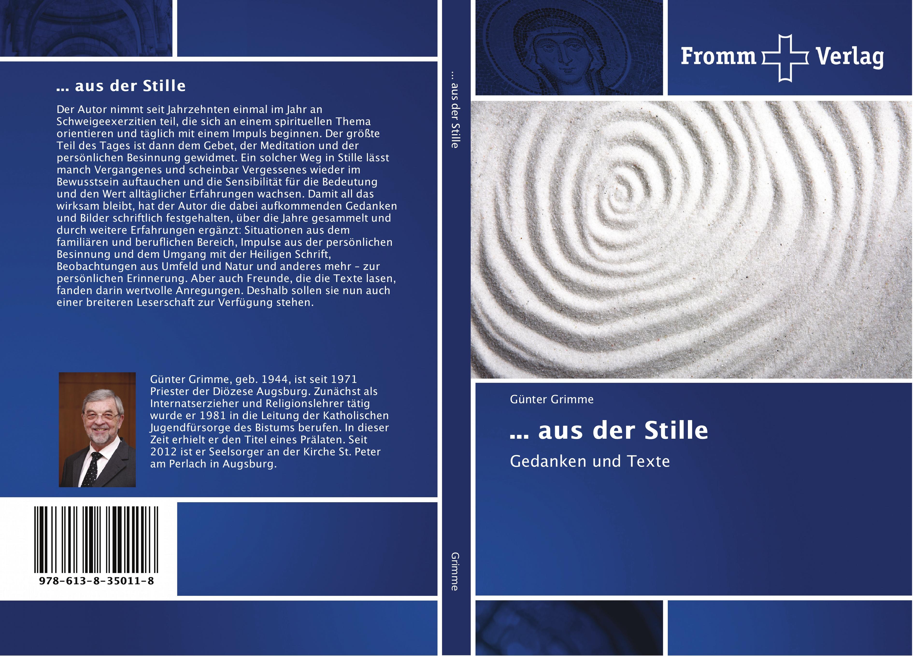 aus der Stille  Gedanken und Texte  Günter Grimme  Taschenbuch  Paperback  Deutsch  2018 - Grimme, Günter