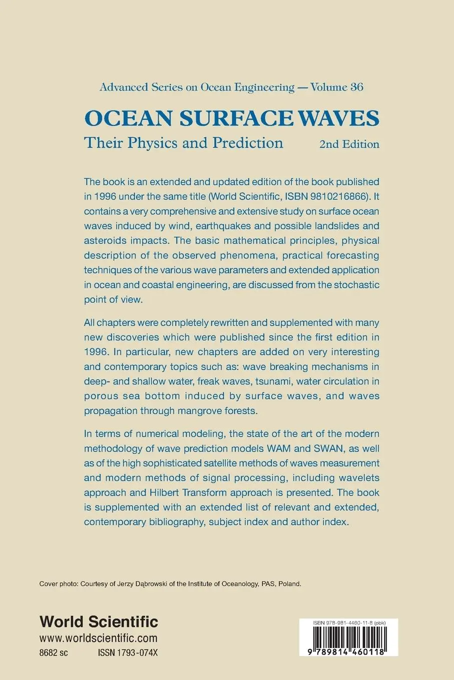 Rückseite: 9789814460118 | OCEAN SURFACE WAVES (2ND ED) | Massel Stanislaw R | Taschenbuch | 2013