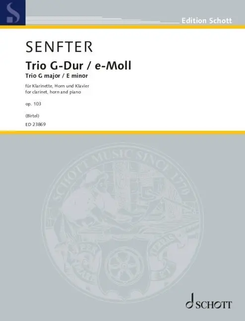 Trio G-Dur / e-Moll