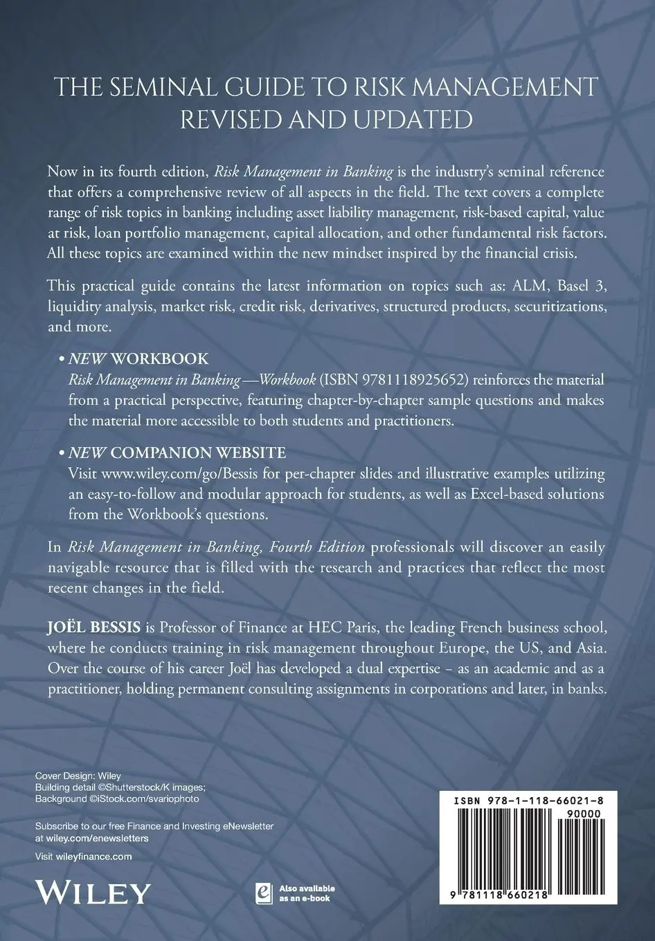 Rückseite: 9781118660218 | Risk Management in Banking | Joël Bessis | Taschenbuch | 376 S. | 2015