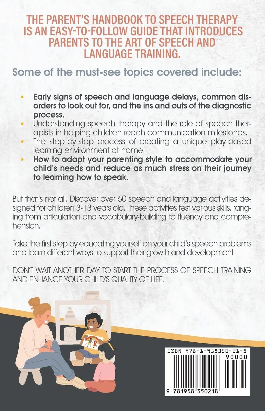 Rückseite: 9781958350218 | The Parent's Handbook to Speech Therapy | Richard Bass | Taschenbuch