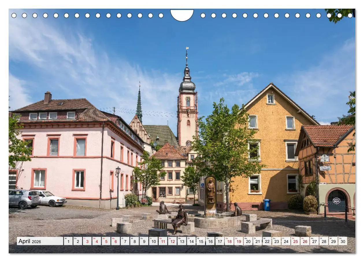Bild: 9783457730218 | Die Romantische Strasse (Wandkalender 2026 DIN A4 quer), CALVENDO...
