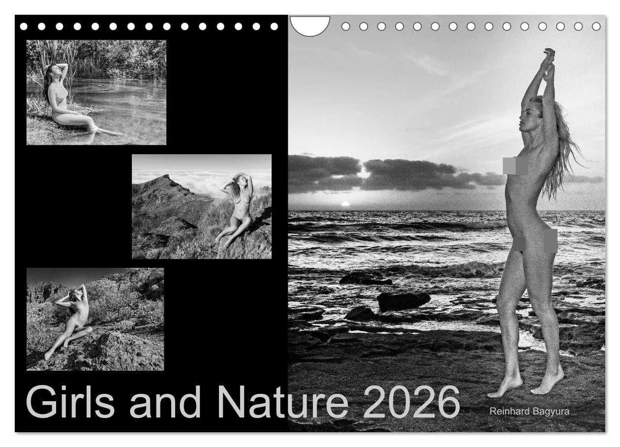 Cover: 9783457800218 | Girls and Nature (Wandkalender 2026 DIN A4 quer), CALVENDO...