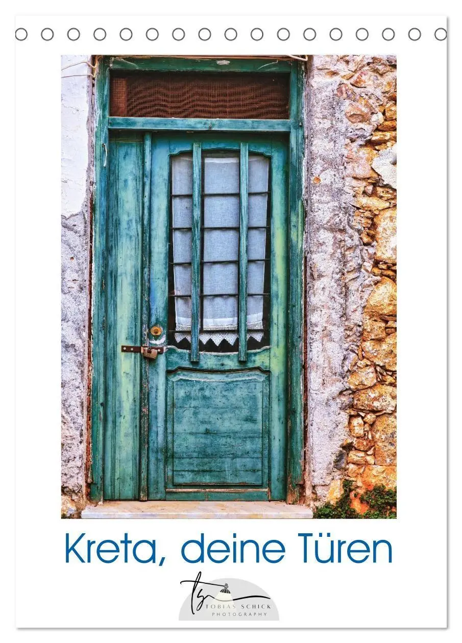 Cover: 9783516750218 | Kreta, deine Türen (Tischkalender 2027 DIN A5 hoch), CALVENDO...