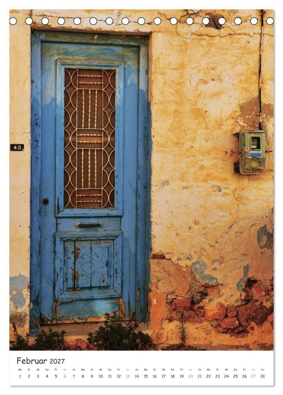 Bild: 9783516750218 | Kreta, deine Türen (Tischkalender 2027 DIN A5 hoch), CALVENDO...