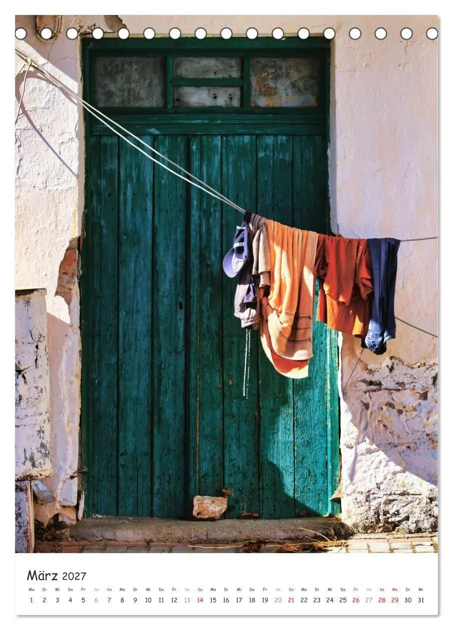 Bild: 9783516750218 | Kreta, deine Türen (Tischkalender 2027 DIN A5 hoch), CALVENDO...