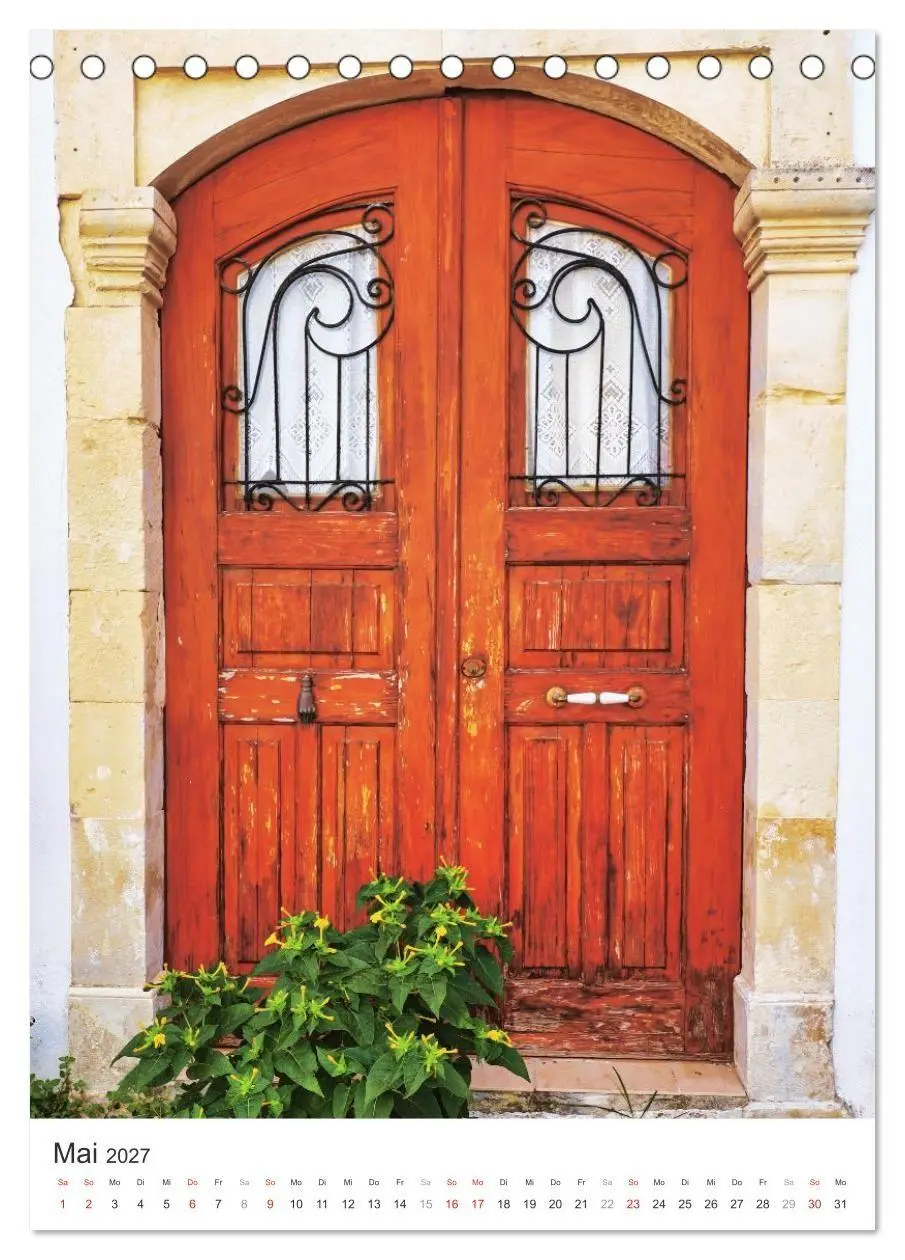 Bild: 9783516750218 | Kreta, deine Türen (Tischkalender 2027 DIN A5 hoch), CALVENDO...