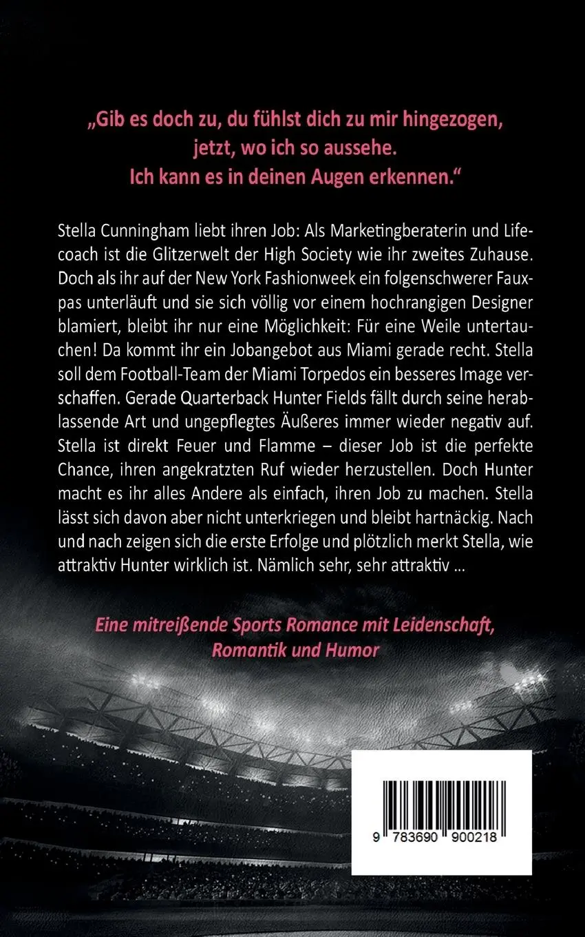 Rückseite: 9783690900218 | Never kiss a Quarterback | Eine New Adult Football Sports Romance