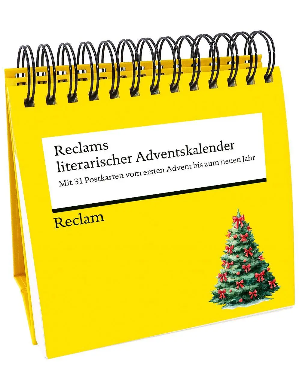 Cover: 4262461870318 | Reclams literarischer Adventskalender. Mit 31 Postkarten vom ersten...