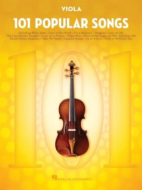 Cover: 9781495090318 | 101 Popular Songs for Viola | Hal Leonard Publishing Corporation