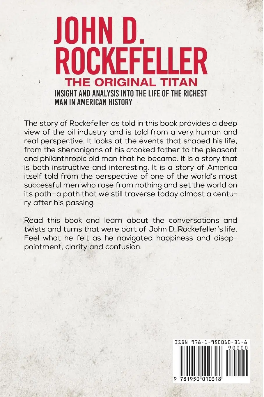 Rückseite: 9781950010318 | John D. Rockefeller - The Original Titan | J. R. MacGregor | Buch