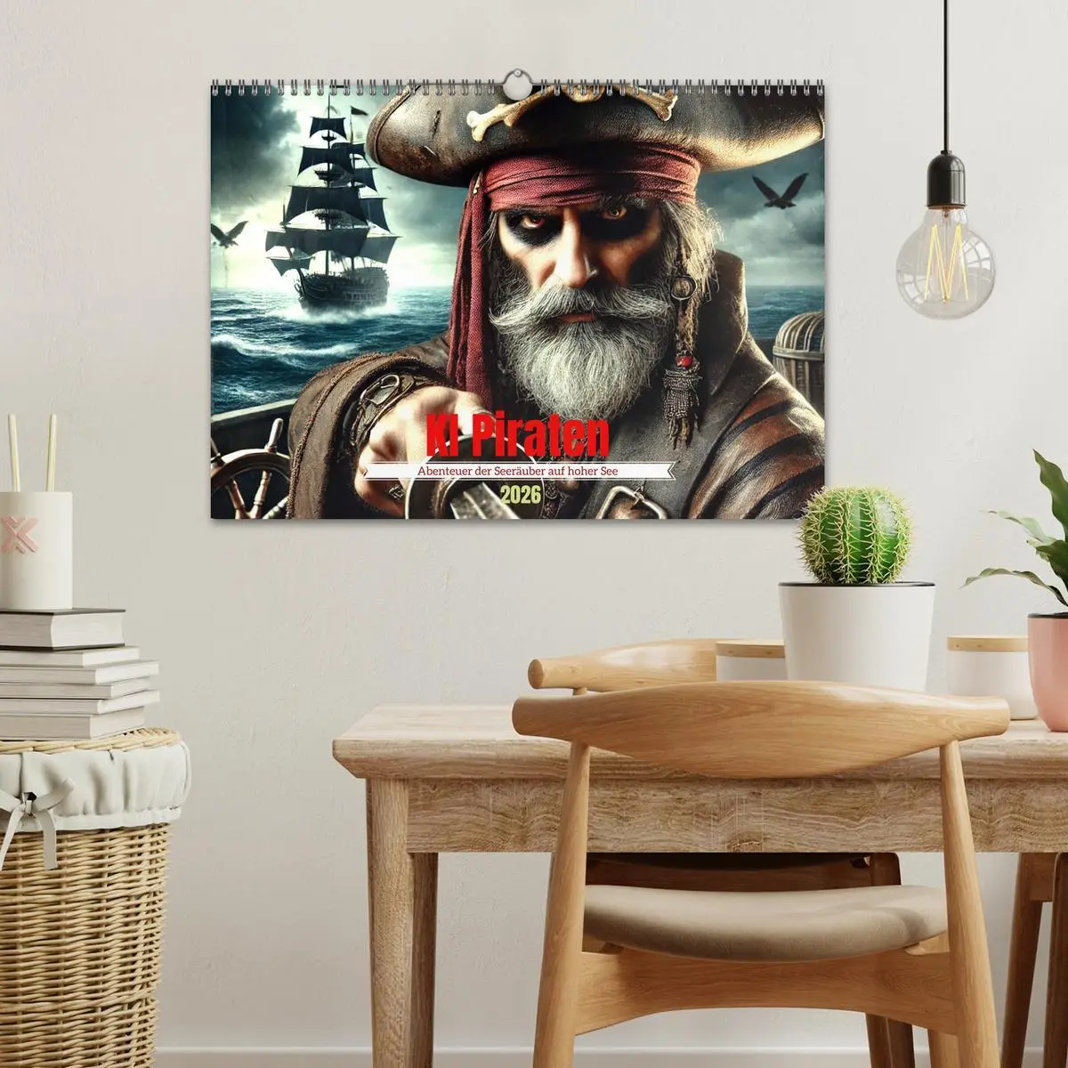 Bild: 9783457270318 | KI Piraten - Abenteuer der Seeräuber auf hoher See (Wandkalender...