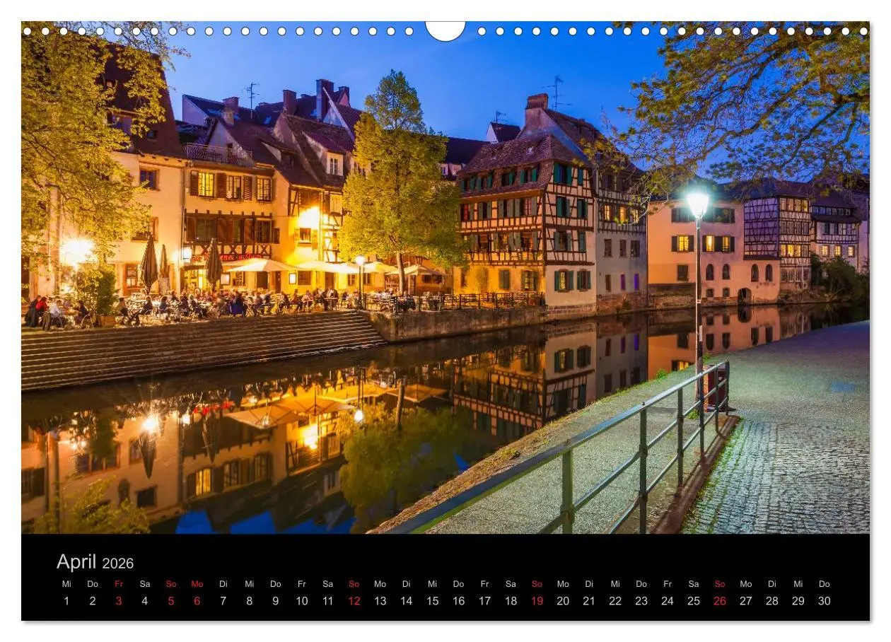Bild: 9783516050318 | Straßburg Impressionen (Wandkalender 2026 DIN A3 quer), CALVENDO...